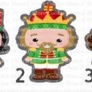Nutcracker Trio Cookie Cutter Set: Christmas Holiday Baking