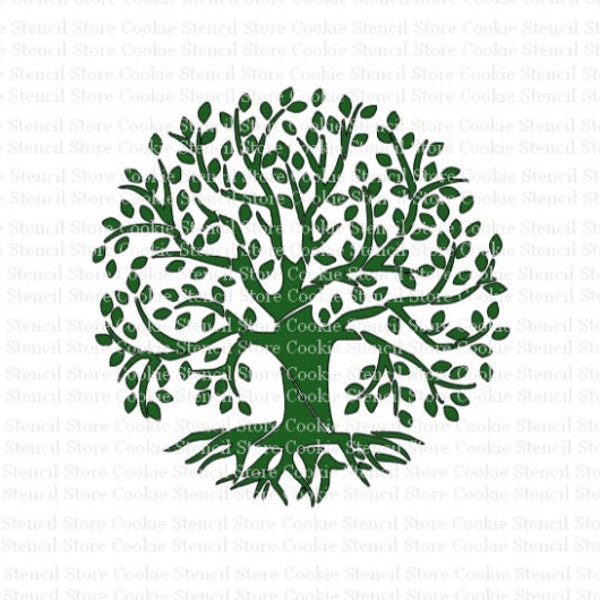 Tree of Life Stencil, Cookie Stencil, Cake Stencil, Craft Stencil, Craft Stencil