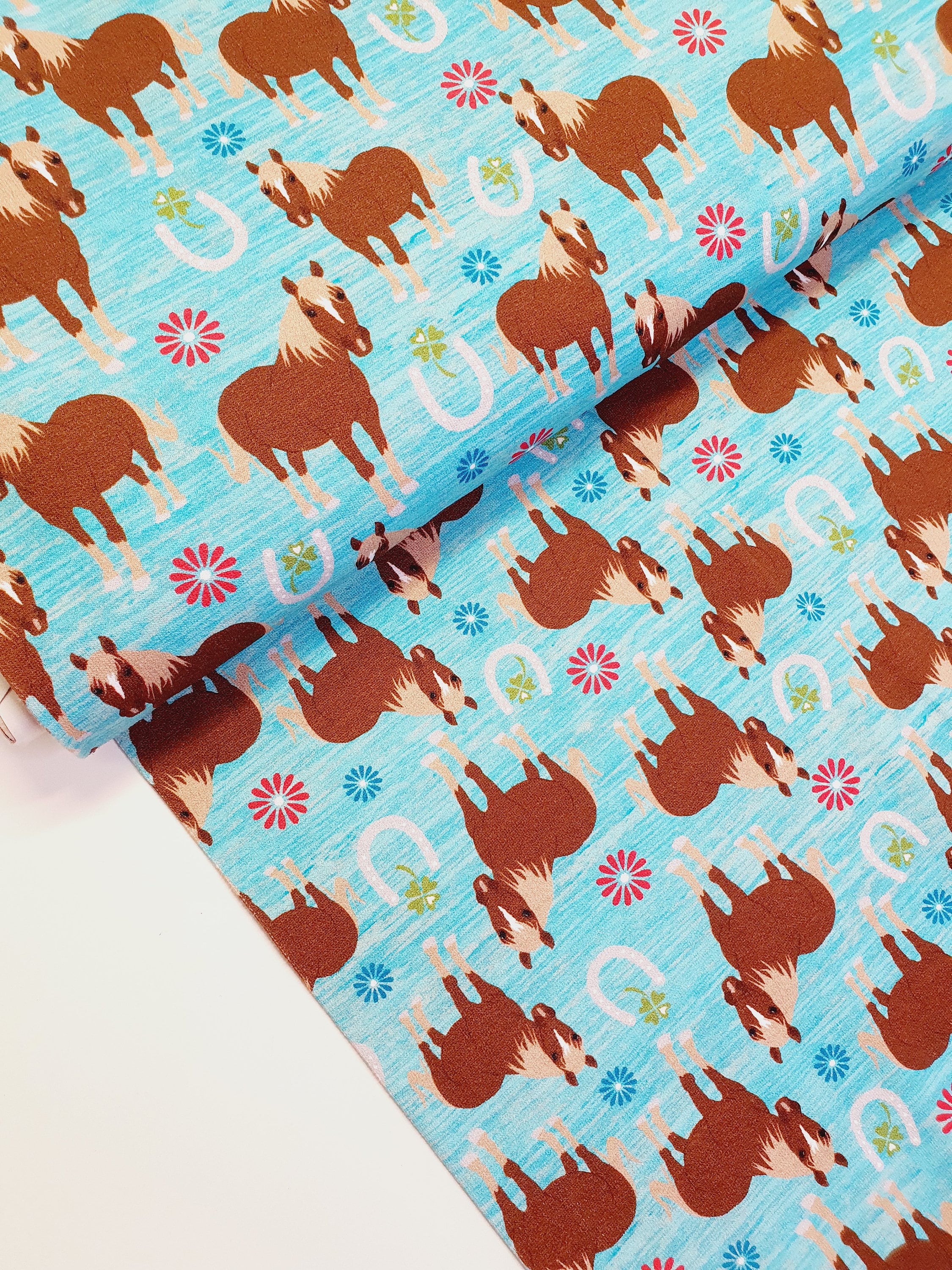 Horse shop print sweatshirt