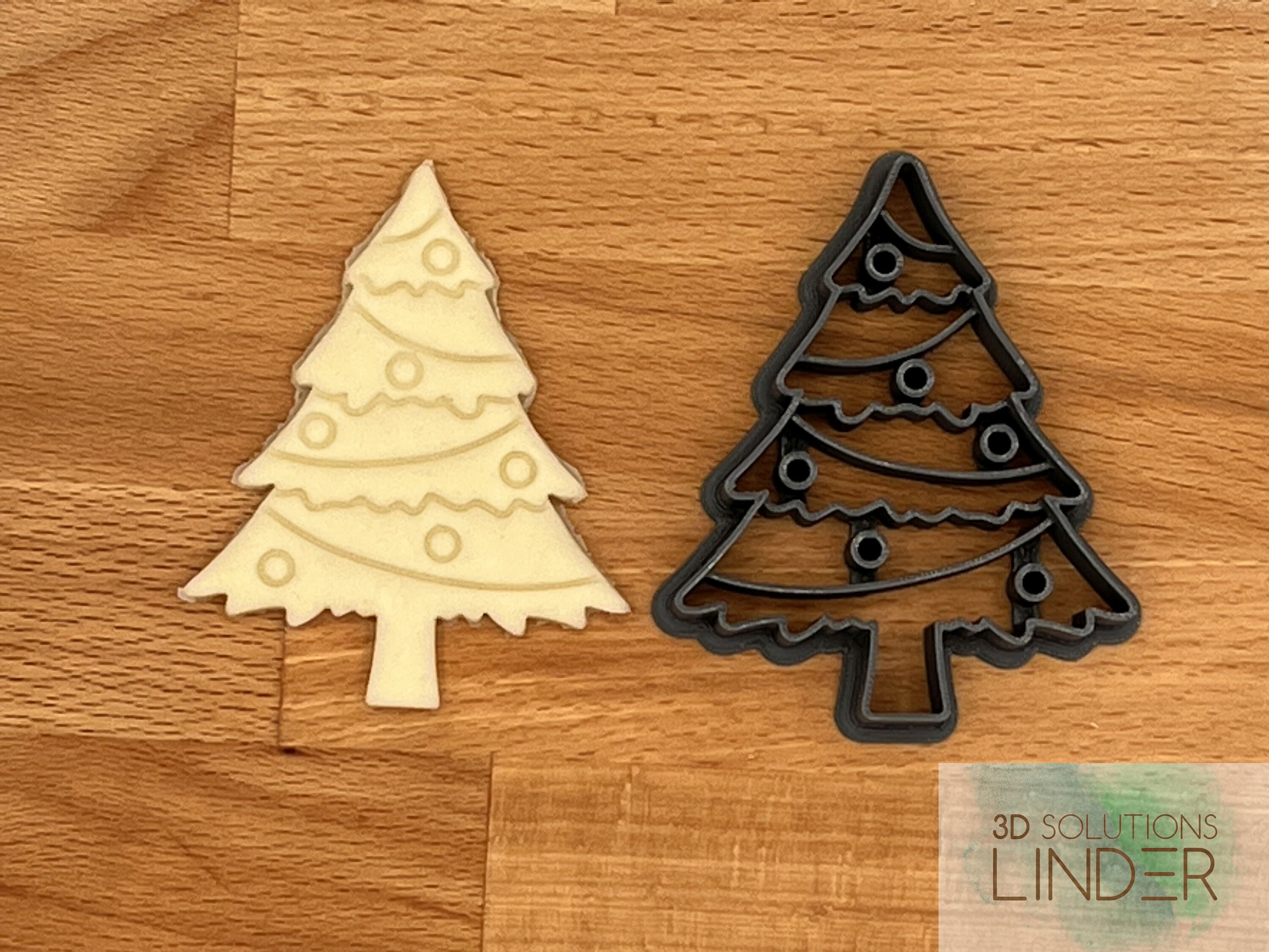 Weihnachts Ausstechformen 5-teilig - Edelstahl Keksausstecher Set