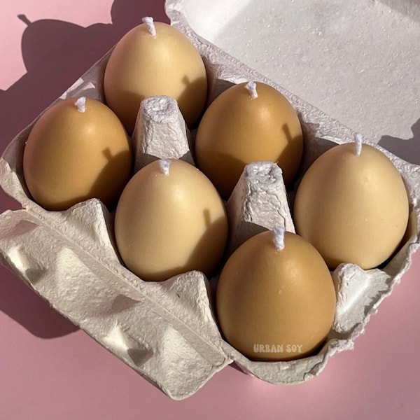 Egg Candles - 6ct Carton