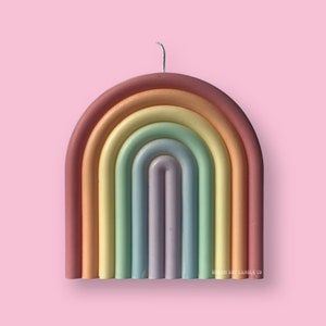 Rainbow Candle