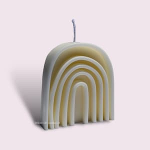 Abstract Arch Candle