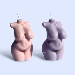 Thick Female Torso Candle