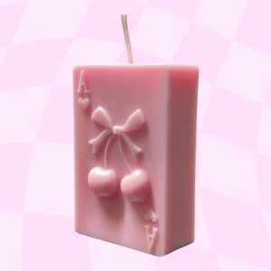 Bougie pilier coeur