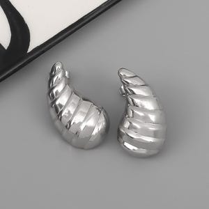 Sterling Silver Teardrop Earrings: Minimalist Dangle Jewelry