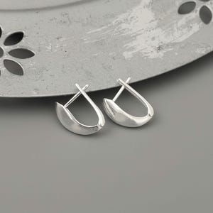 Minimalistiska örhängen i 925 sterlingsilver: Unika lätta vardagssmycken bild 6