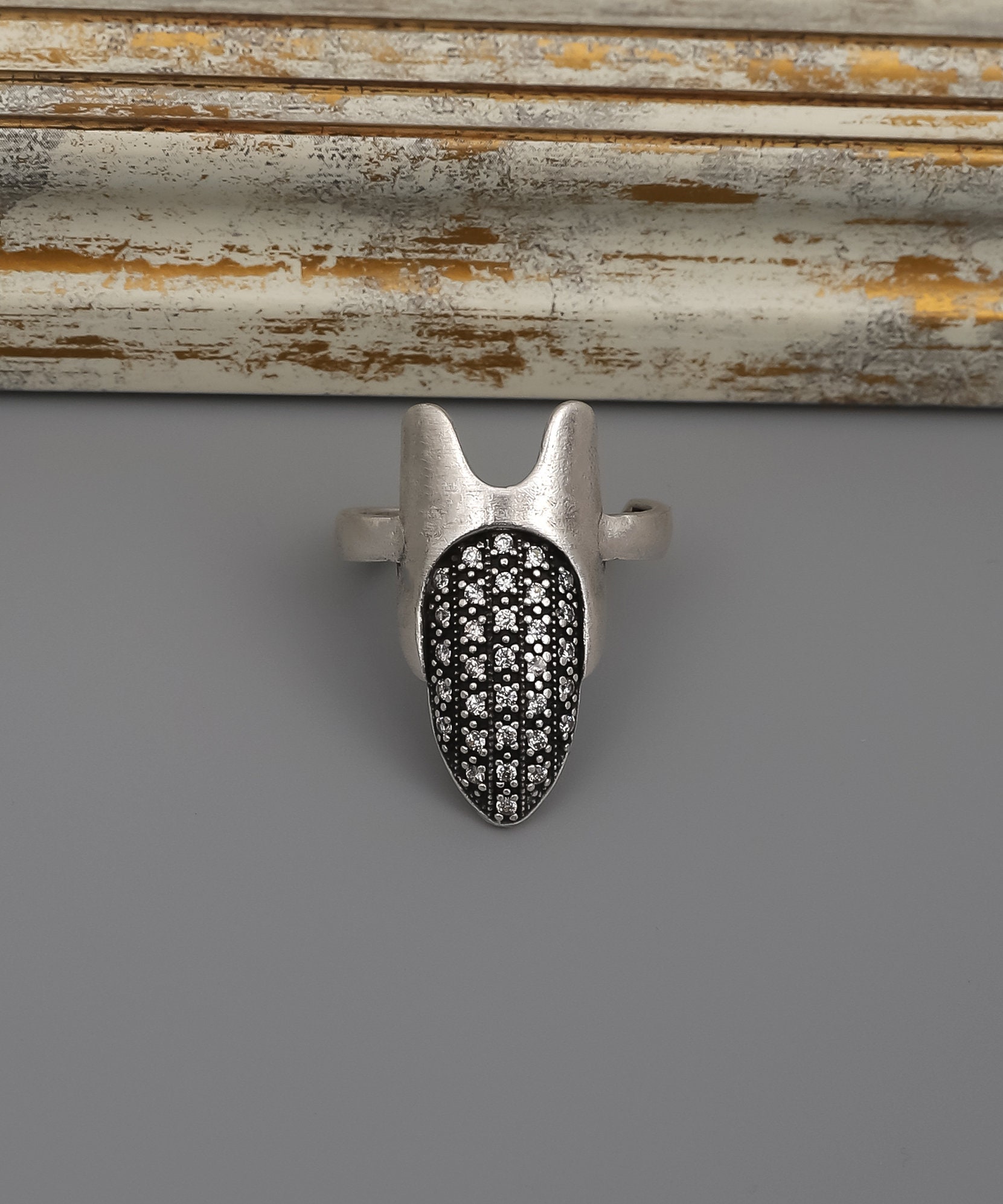 Adjustable Knuckle Rings | Unique Gothic Nail Art Jewelry | Claw Finger ...