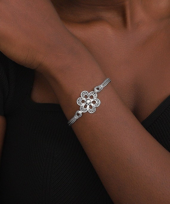 Silver bracelet designs for girls New silver bracelet for women btfrsr –  Loto.pk