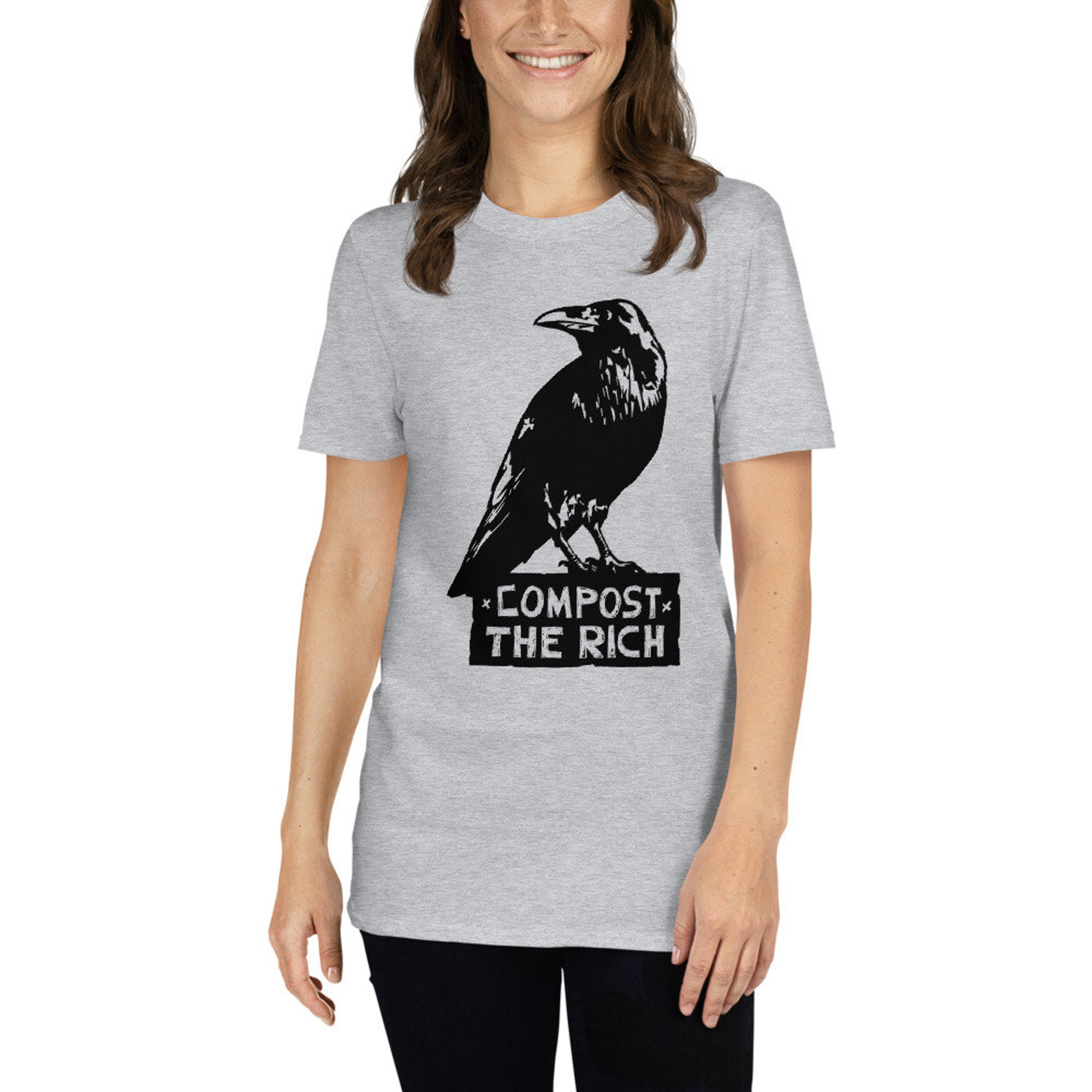 Discover Compost The Rich Shirt, Unisex Shirt, Socialist, Communist, Tee, Eat The Rich,