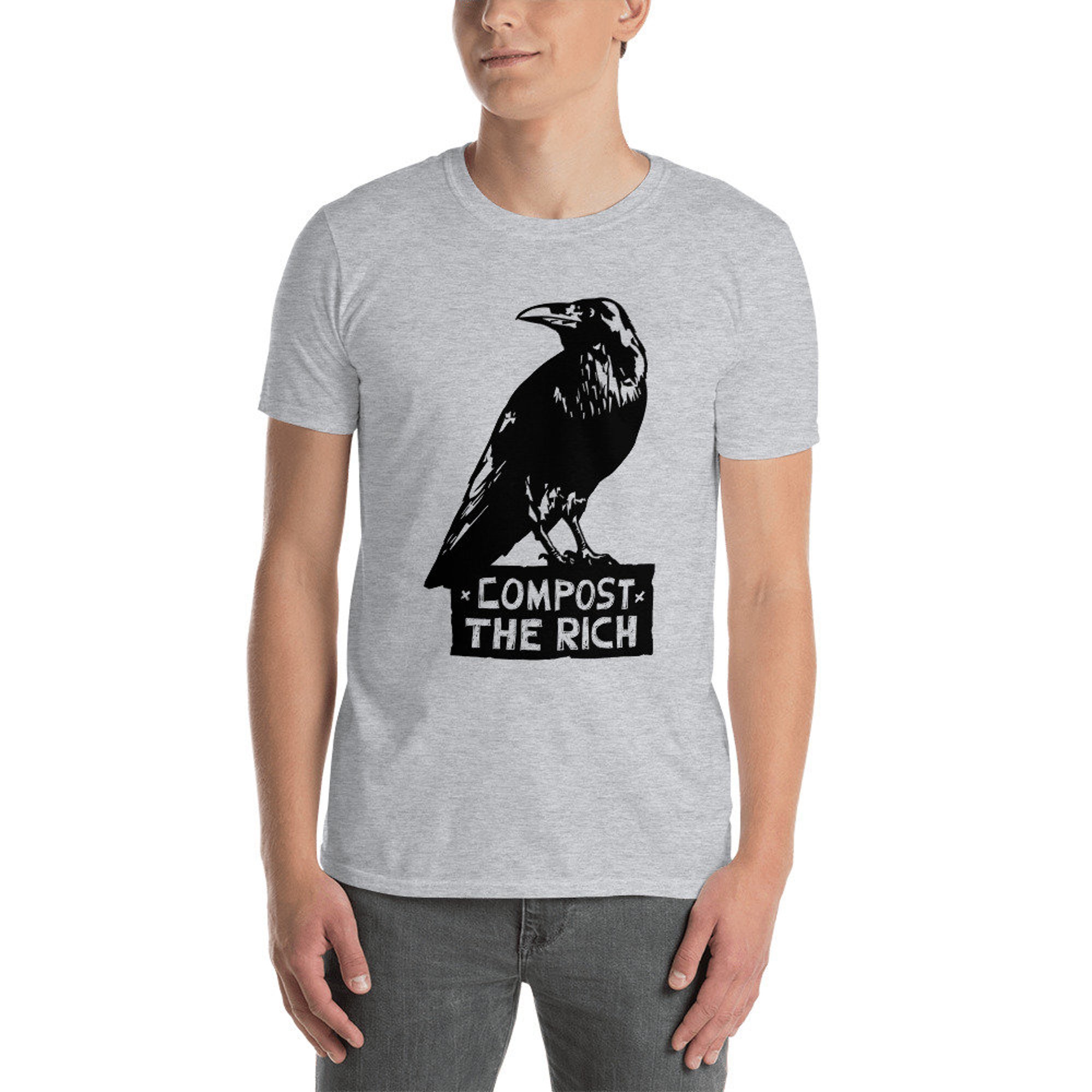 Discover Compost The Rich Shirt, Unisex Shirt, Socialist, Communist, Tee, Eat The Rich,