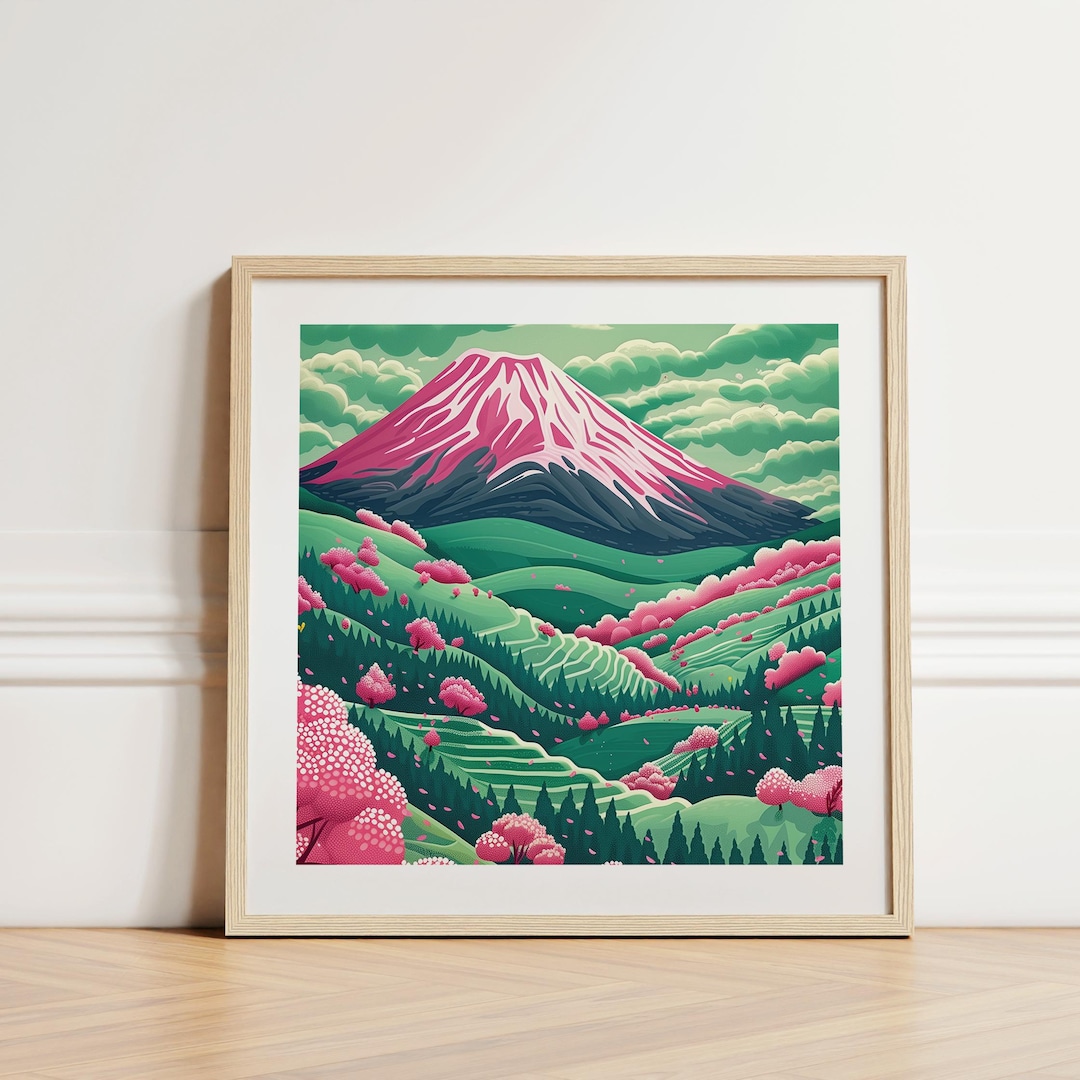 富士山 版画 横山大観 『富士山』 木版画 - 北海道画廊