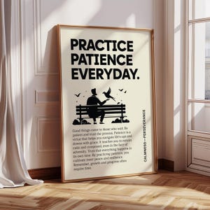 Inspirational Quote Poster for Boys Uplifting Wall Art Message for Husband Unique Gift Idea for Boyfriend Poster for Home Office Wall Art