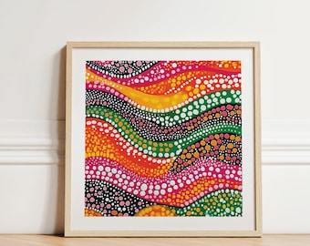 アート・デザイン・音楽 Painting acrylic on canvas Designart ' Abstract Music and Rhythm ' Abstract Framed