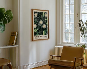 Yayoi Kusama Dandelions 1985 Print | Exhibition Wall Art
