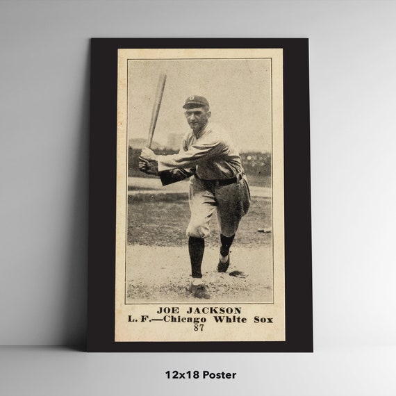 Shoeless Joe Jackson 1916 M101-5 Sporting News Card Poster