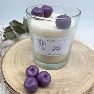 scented candle-scented candles-apple-dried fruit-baked apple-scented oil-vegan-rapeseed wax-scented candle in a glass-Christmas-gift ideas-gifts-