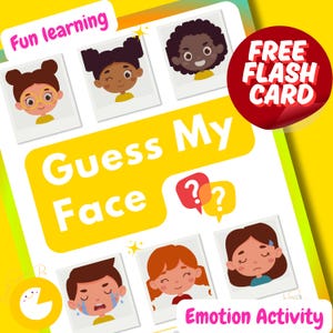 Emotionen Aktivität für Kinder im Vorschulalter, Version druckbares Kleinkind Kognitives Spiel, lustiges Lernen Montessori Spielpapier für Kleinkind