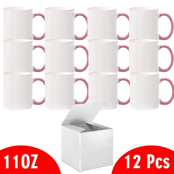 MUGSIE | Case of 12 11oz Sublimation Mugs With Gift Mug Box