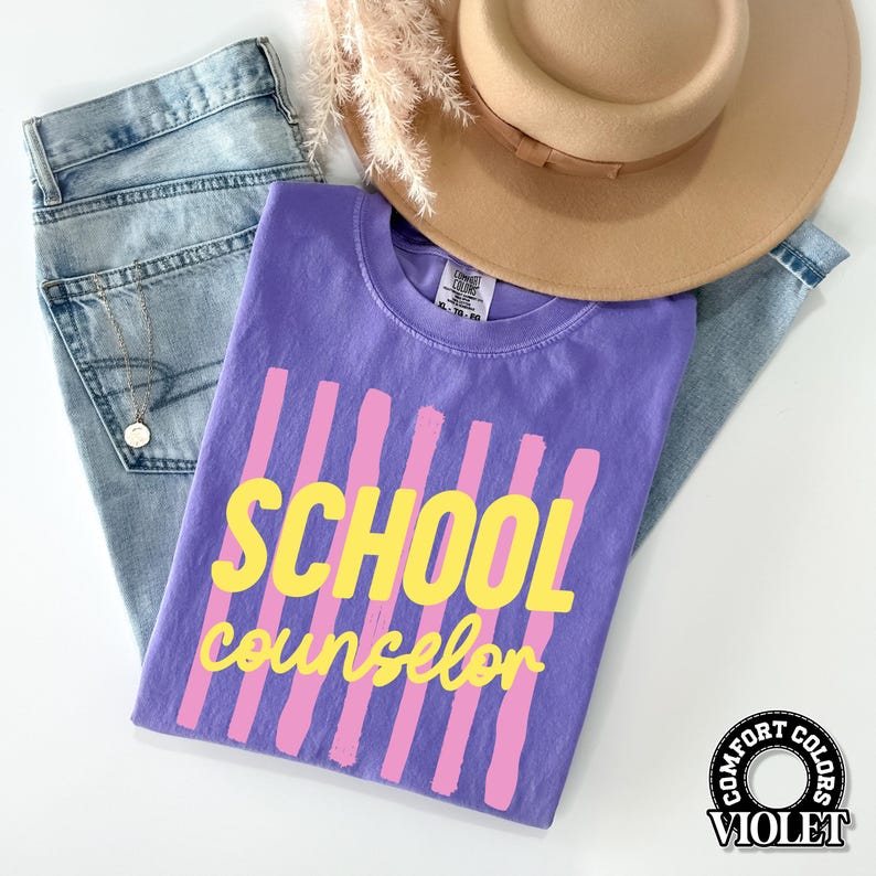 School Counselor Shirt, School Counselor Gift, Counselor Appreciation Tee image 2