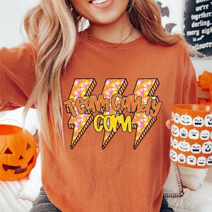 Team Candy Corn Shirt, Halloween Candy Lover Tshirt, Gift For Candy Corn Lover, Fall Crewneck