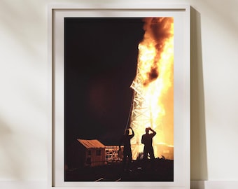 Impresión artística digital inspirada en "Habrá sangre" / Póster imprimible de Paul Thomas Anderson / Póster de la película "Habrá sangre"