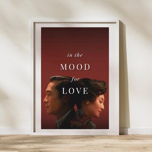 In the Mood for Love Art Print | Wong Kar-Wai Poster