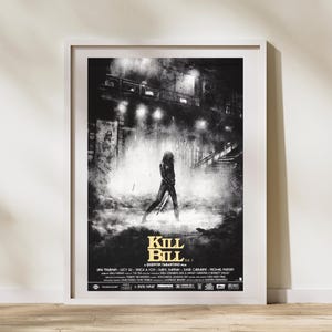 Kill Bill Inspired Art Print | Quentin Tarantino Poster | Tarantino Art | Kill Bill Poster