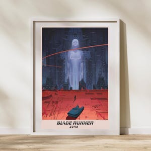 Blade Runner 2049 Inspired Art Print | Blade Runner Poster | Denis Villeneuve Poster