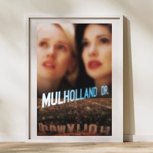 Mulholland Drive Poster | David Lynch Art Print | David Lynch Poster | David Lynch Wall Art