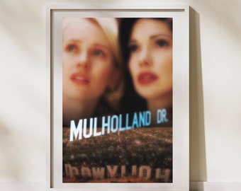 Mulholland Drive Poster | David Lynch Art Print | David Lynch Poster | David Lynch Wall Art