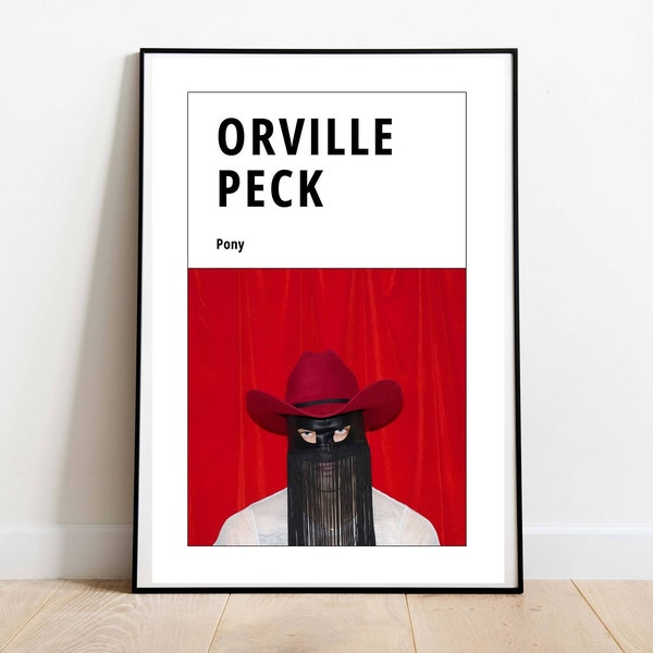 Orville Peck - Pony Art Print | Orville Peck Album Poster
