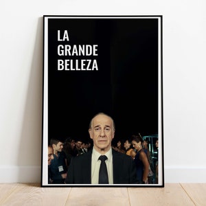 La impresión de arte inspirada en la gran belleza / Cartel de Paolo Sorrentino / La Grande Bellezza