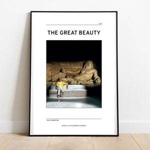 El gran estampado de arte inspirado en la belleza / Póster de Paolo Sorrentino / La Grande Bellezza