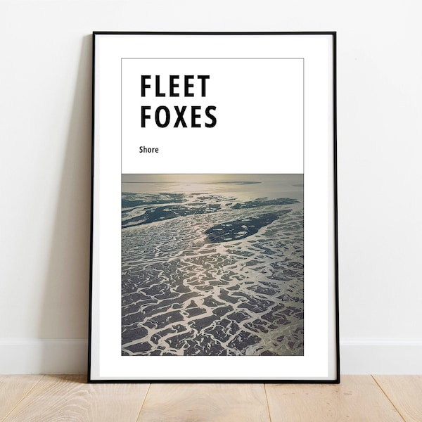 Fleet Foxes - Shore Art Print | Fleet Foxes Album Poster