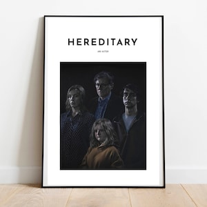 Hereditary Inspired Art Print | Hereditary Inspired Movie Poster | Ari Aster | Horror Movie Poster