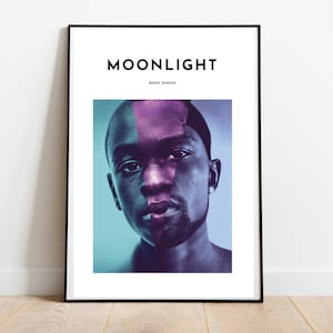 Moonlight Inspired Art Print | Moonlight Movie Poster | Barry Jenkins Poster