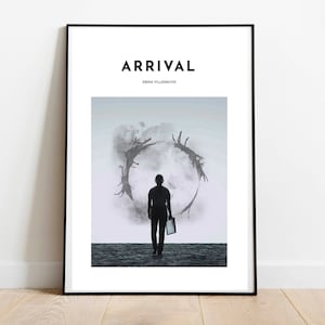 Arrival Inspired Art Print | Arrival Denis Villeneuve Poster