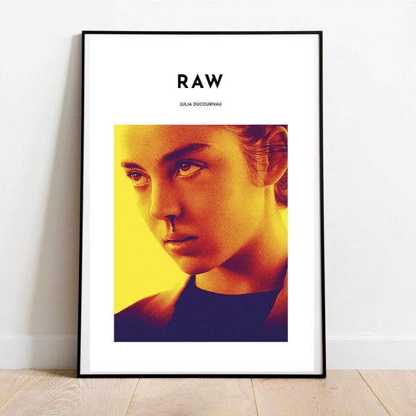 Raw Movie Art Print | Movie Poster | Raw Movie Poster | Vampire Movie Poster | French Movie Poster