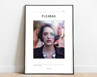 Fleabag Inspired Digital Art Print | Fleabag Poster | Phoebe Waller-Bridge Art