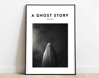 Een Ghost Story Art Print | FilmPoster | Ghost Story Movie Poster | A24 Film Poster | David Lowery Filmposter