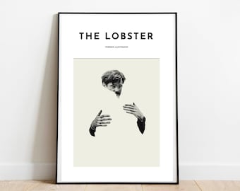 The Lobster Movie Art Print | Movie Poster | The Lobster Movie Poster | Movie Poster | French Movie Poster