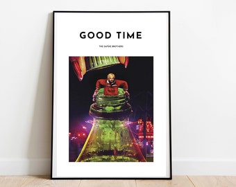 Good Time Inspired Art Print / Good Time Inspired Movie Poster / Safdie Brothers /