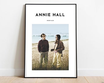アニー・ホール 1977 ウディ・アレン ビンテージ映画ポスター復刻版 約