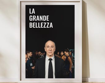 The Great Beauty Inspired Art Print | Paolo Sorrentino Poster | La Grande Bellezza