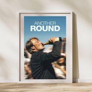 Eine weitere Runde inspiriert Digital Art Print | Eine andere Runde - Thomas Vonterberg Printable Poster - Mads Mikkelsen