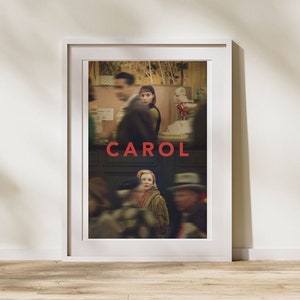 Carol Inspired Art Print | Todd Haynes Poster | Cate Blanchett Poster