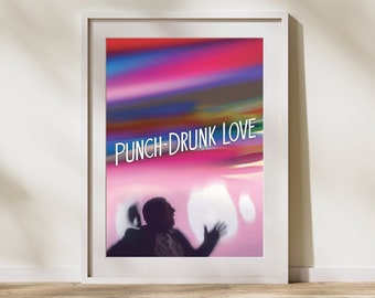 Punch Drunk Love Inspired Art Print | Paul Thomas Anderson Poster |