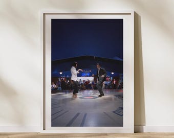 Pulp Fiction Inspired Art Print | Quentin Tarantino Poster | Tarantino Art