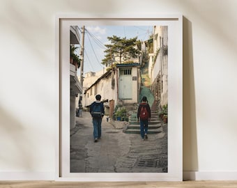 Past Lives Inspired Art Print | Past Lives Movie Poster | A24 Poster | Celine Song